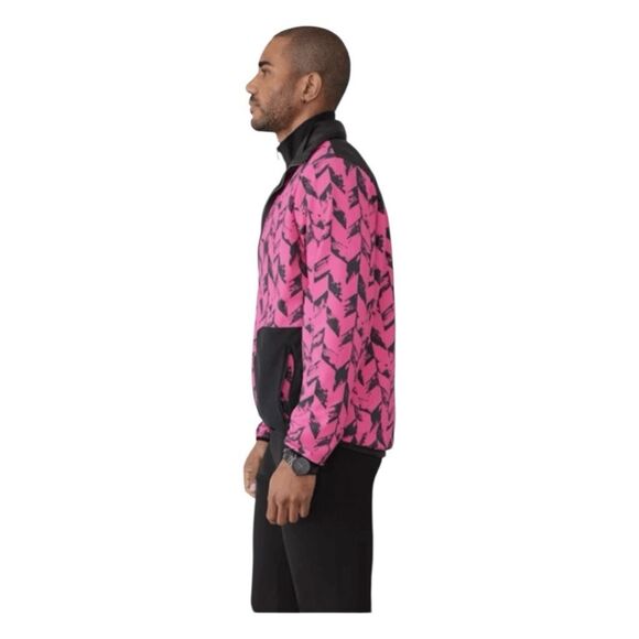 GSTQ Reversible Jacket Pink Black Herringbone Men's XS - Picture 5 of 13